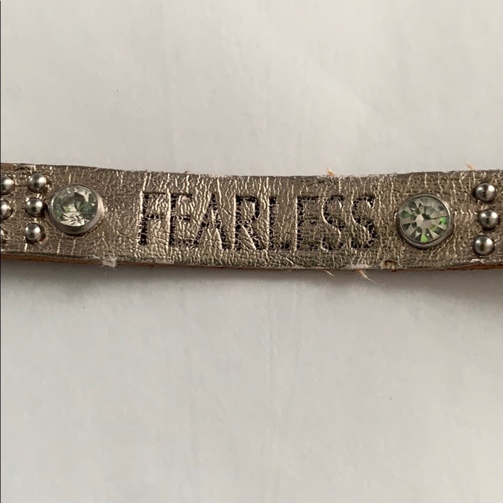 Fearless bracelet.